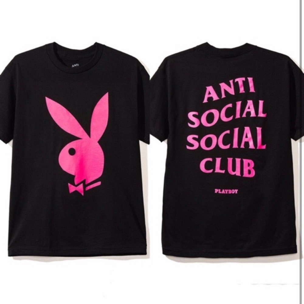 Anti social social club x Playboy tee
